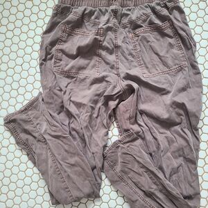 Old Navy Taupe Elastic Waist Pants